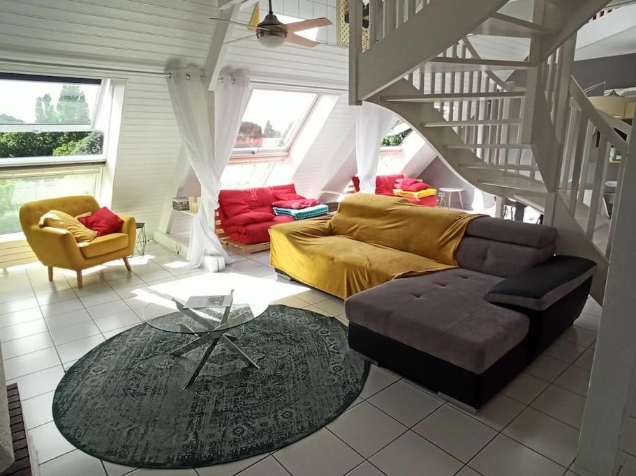 Superbe Loft 90M² Proche Parc Expo Nantes Apartamento Exterior foto